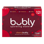 Bubly Sparkling Water Cherry 12Pk 355 Ml