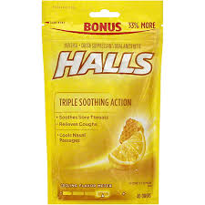 Halls Honey Lemon Drops 40pk