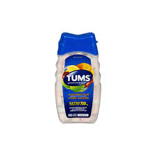 Tums Antacid Extra Strength Assorted Fruit 100 Count, 750mg
