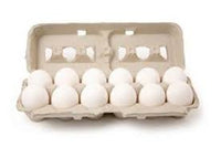 Jumbo White Eggs, Dozen -Laviolette