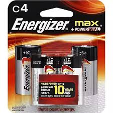 Energizer C Batteries 4pk