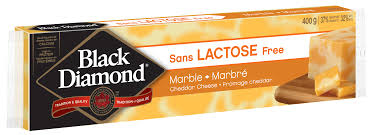 Black Diamond LACTOSE FREE Marble cheese 400g