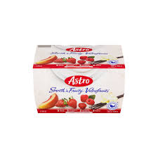 Astro Smooth & Fruity, Peach/Raspberry/Strawberry/Vanilla 12x100g