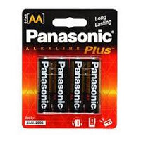 Panasonic Alkaline Plus AA 4pk