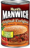 Hunts Manwich Sauce/Sloppy Joe 398mL