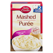 Betty Crocker Mashed Potatoes Roasted Garlic, 215g