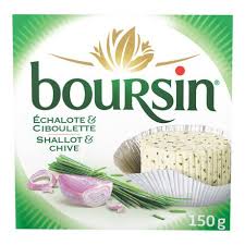Boursin Boursin Shallot & Chive Cheese, 150g