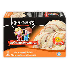 Chapmans Butterscotch Ripple 2L