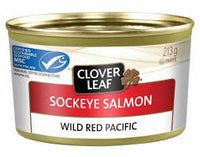 Cloverleaf Sockeye Salmon 213g