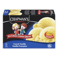 Chapmans French Vanilla Ice Cream 2 L 2L