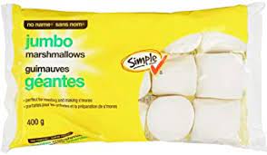 No Name Jumbo Marshmallows 400g,