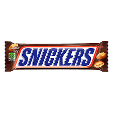SNICKERS, Peanut Milk Chocolate Candy Bar, Full Size Bar, 52g