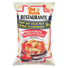 Old Dutch  Restaurante Red & White tortilla chips 275g