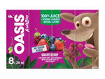 Oasis Fruit Zoo Grape Berry        8X200Ml