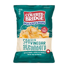 Covered Bridge Potato Chips, Sea Salt & Vinegar 170g