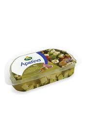 Apetina Danish Feta Cubes N Green Olive 100 G
