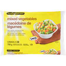 NN MIXED VEGETABLES 750 G