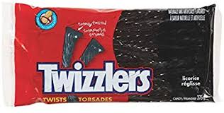 Twizzlers Black Licorice	375g