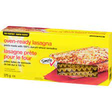 No Name  Oven Ready Lasagna 375g