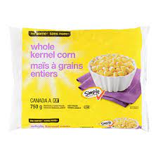 NN WHOLE KERNEL CORN 750 G
