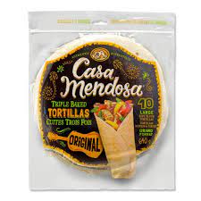 Casa Mendosa 10 inch Tortilla White 640 G