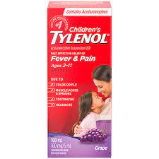 Tylenol Children's Grape Liquid 100ml