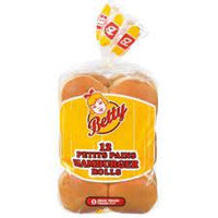Betty Hamburger 12 rolls