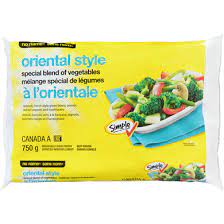 NN ORIENTAL MIXED VEGETABLES 750 G