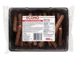 Econo Chocolate Fingers 280g