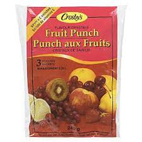 Crosby Fruit Punch Flavour Crystals 3 Pk, 240 g