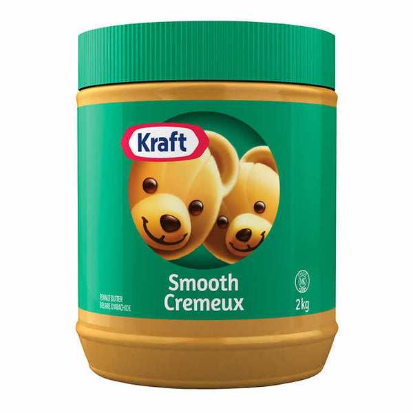Kraft Smooth Peanut Butter	2Kg