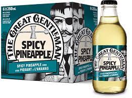 The Great Gentleman Spicy Pineapple Soft Drink 6x250 mL