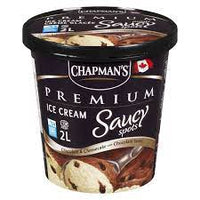 Chapman's Premium Saucy Spots Chocolate & Cheesecake  2 L