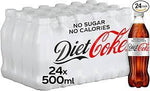 Coke Diet 24x500ml bottles