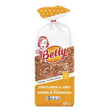 Betty Homestyle Sunflower Oat Bread 600 g