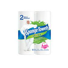 Sponge Towels 2 Roll Jumbo