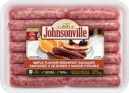Johnsonville Maple Breakfast Sausage Links, 375g