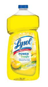 Lysol Disinfectant Lemon Cleaner 1.2l