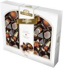 WATERBRIDGE BELGIAN CHOC SEASHELLS 250g