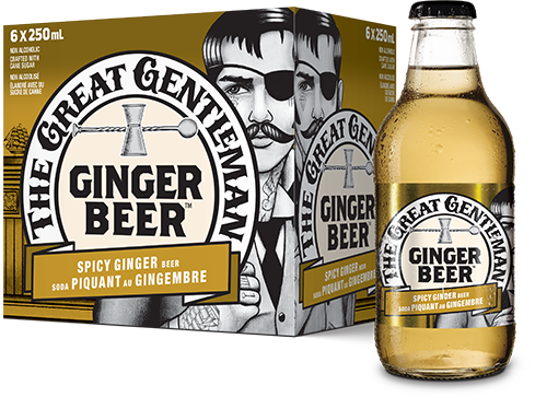 The Great Gentleman Spicy Ginger Beer, 250ml, 6 x 250ml