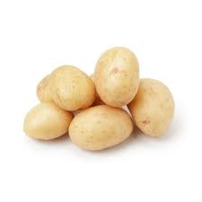 Yellow organic baby potatoes 680G