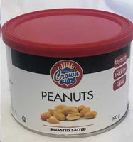 Crown Nut Salted Peanuts	190 G