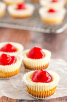Store Made Mini Cherry Topping Cheesecakes 355g