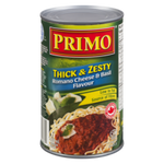 Primo Thick & Zesty Romano Cheese & Basil Pasta Sauce 680mL