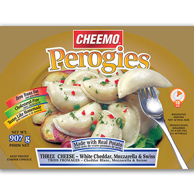 Cheemo Perogies Three Cheese 907g