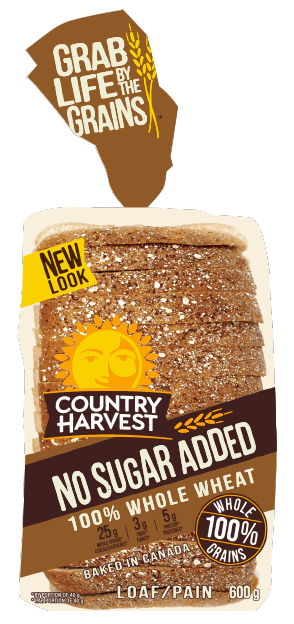 Country Harvest Whole Grain & Protein Bread, 600 g