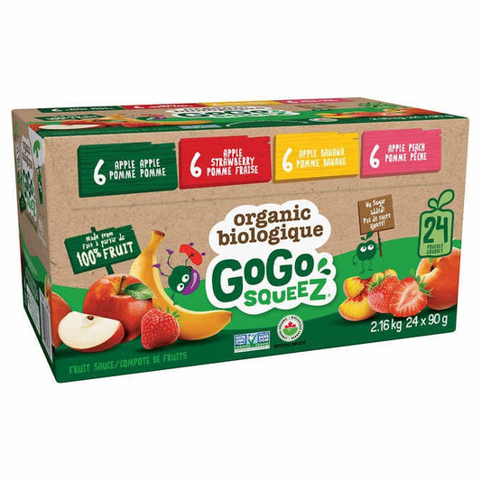 GoGo Squeeze Fruit 28x90g